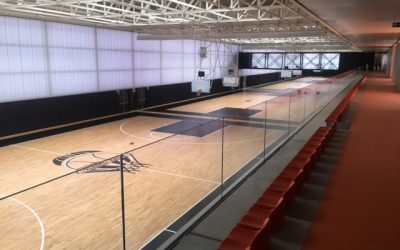 Barandillas en vidrio templado para no perderse ni un minuto de juego gracias a Cristalerías Mansilla
