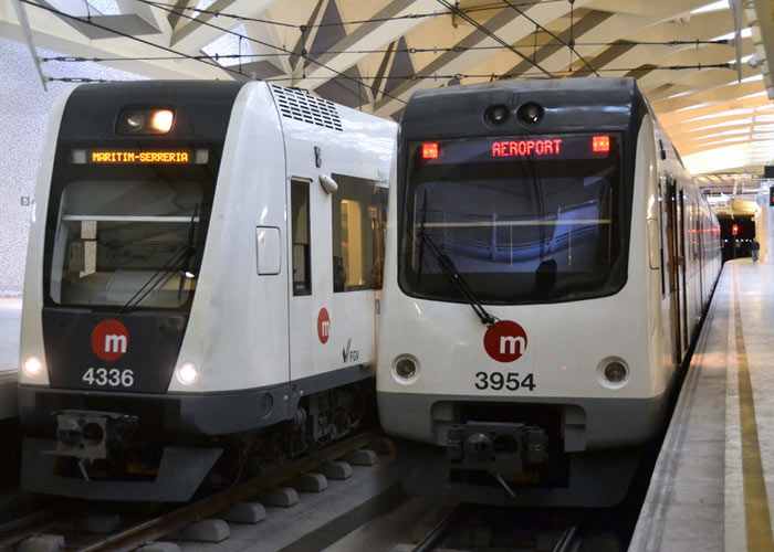 Vagones de metro con vidrios que favorecen la visión y la seguridad