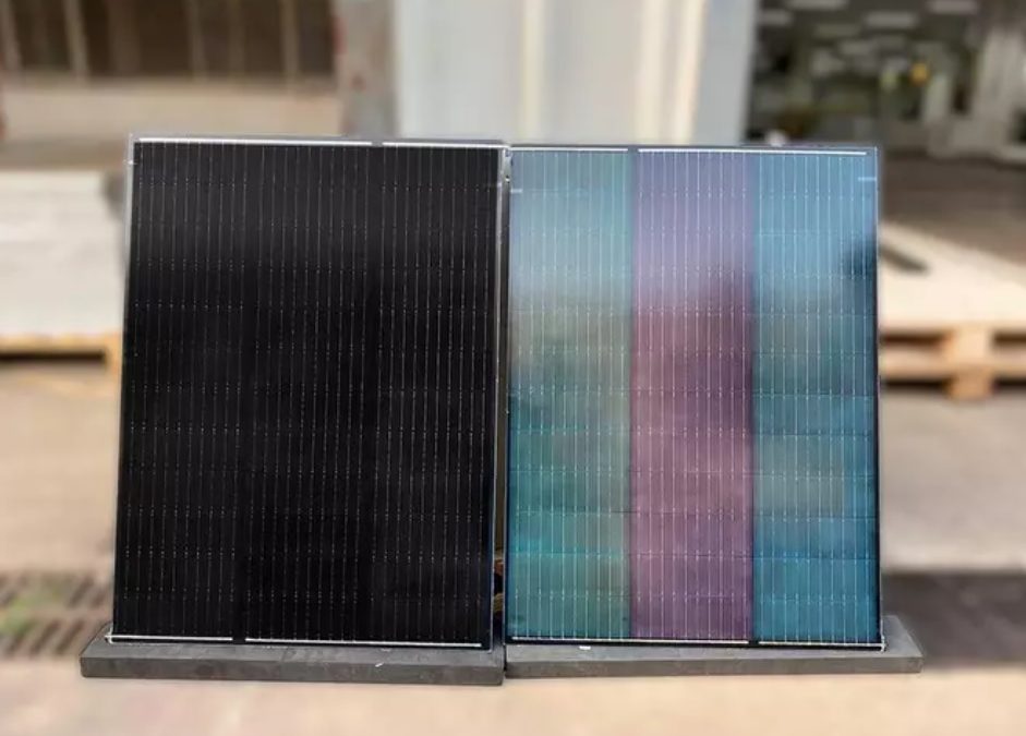 Paneles solares de color para una mejor integración arquitectónica