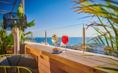 Un hotel en el centro de Palma con un muro de cortina de Noumetall Sistemes