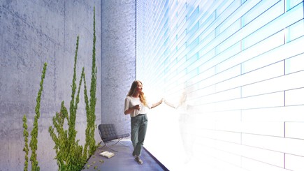 Ladrillos de vidrio reinventan la construcción contemporánea