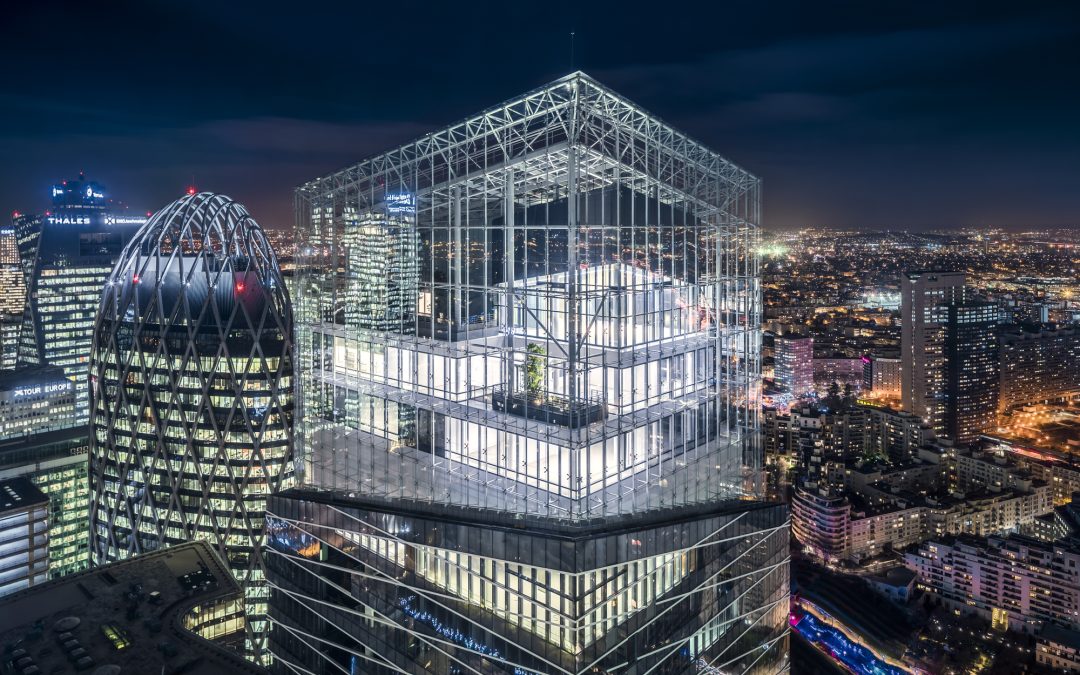 Una torre de vidrio para las oficinas de Grupo Saint-Gobain