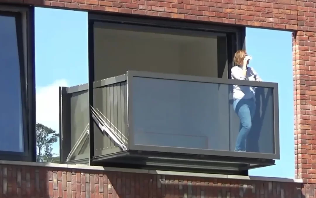 La ventana que se convierte en balcón
