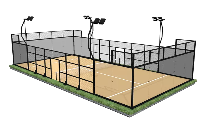 Pistas de padel con visión panorámica de Italispana