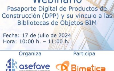Webinar sobre Pasaporte Digital de Productos de Construcción