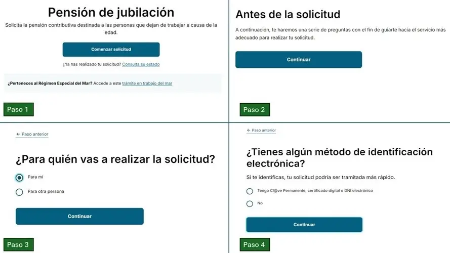 Nueva web de la Seguridad Social para información y trámites sobre pensiones