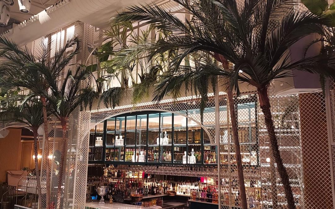 Restaurante de día, discoteca de noche y luminosidad del vidrio las 24h