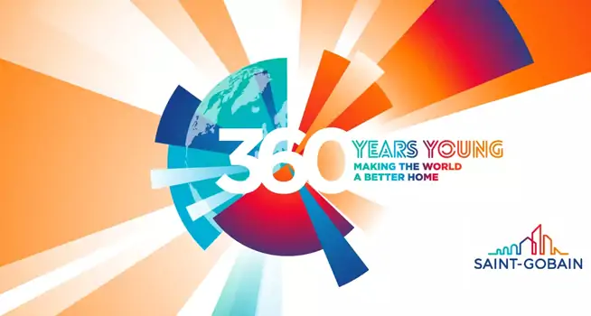 Saint-Gobain celebra sus 360 años con la campaña ‘360 Years Young’
