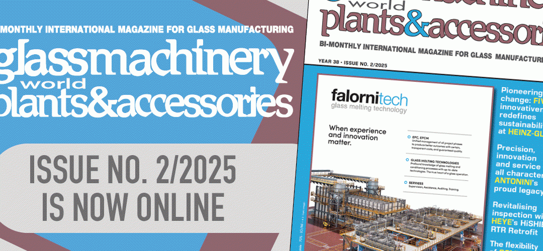 La revista Glass Machinery Plants & Accessories ya está en línea