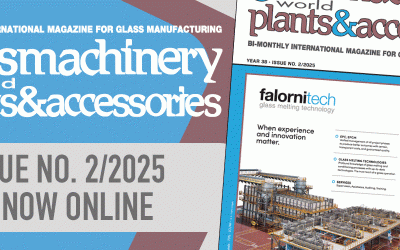 La revista Glass Machinery Plants & Accessories ya está en línea