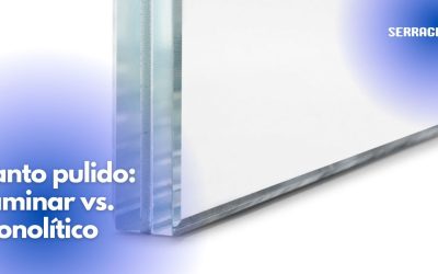 Pulir los bordes del vidrio laminar mejora su resistencia y durabilidad