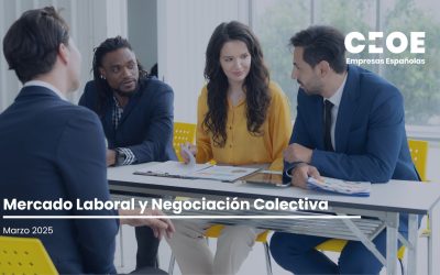CEOE presenta el Informe sobre Mercado Laboral y Negociación Colectiva de julio
