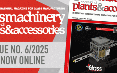 Ya disponible on line el sexto número de Glass Machinery Plants & Accessories