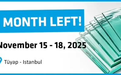 La cuenta atrás ha comenzado: falta 1 mes para la Eurasia Glass 2022