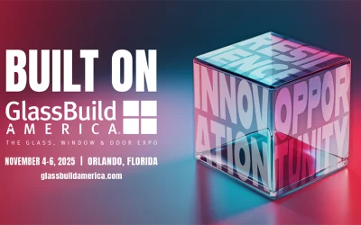 Orlando acoge la primera semana de noviembre la Feria GlassBuild America