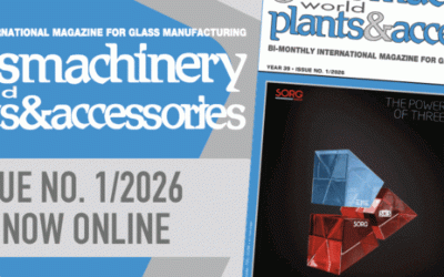 El primer número de la revista Maquinaria para vidrio ya está disponible