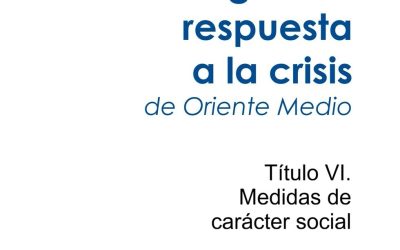 Plan Integral de Respuesta a la Crisis.- Medidas adoptadas sobre despido y movilidad sostenible