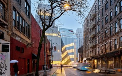 OMA concibe un pentágono de vidrio como anexo al New Museum de Nueva York