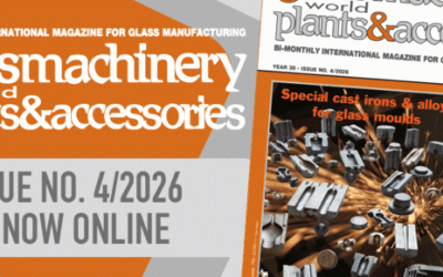 La revista Glass Machinery Plants & Accessories lanza su cuarta edición de 2026