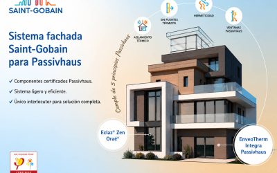 Saint Gobain desarrolla una solución integral de fachada ligera compatible con el estándar Passivhaus